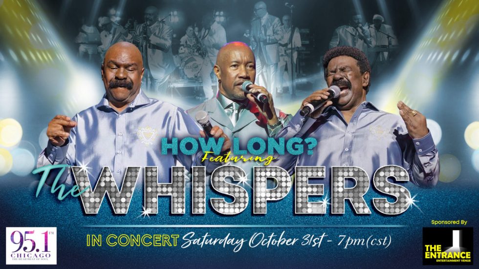 The Whispers are about to perform their first ever digital concert